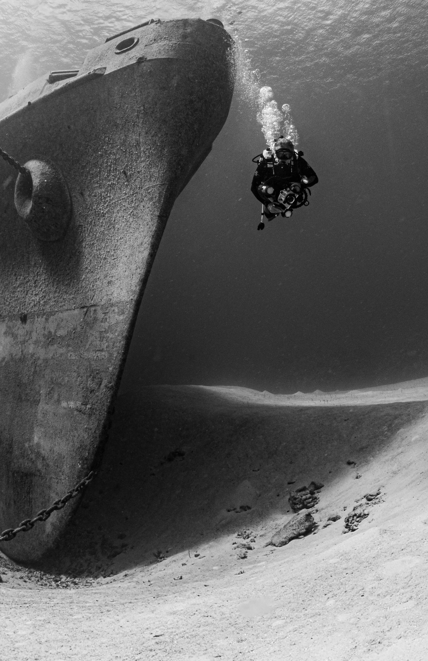 Diving the USS Kittiwake, Grand Cayman