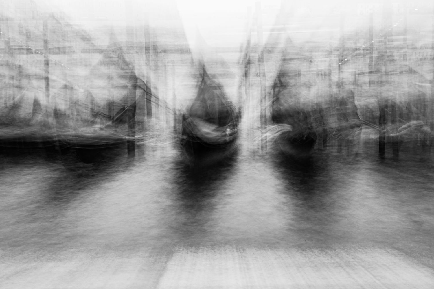 Gondole Abstract Study V, Venice, Italy 2015