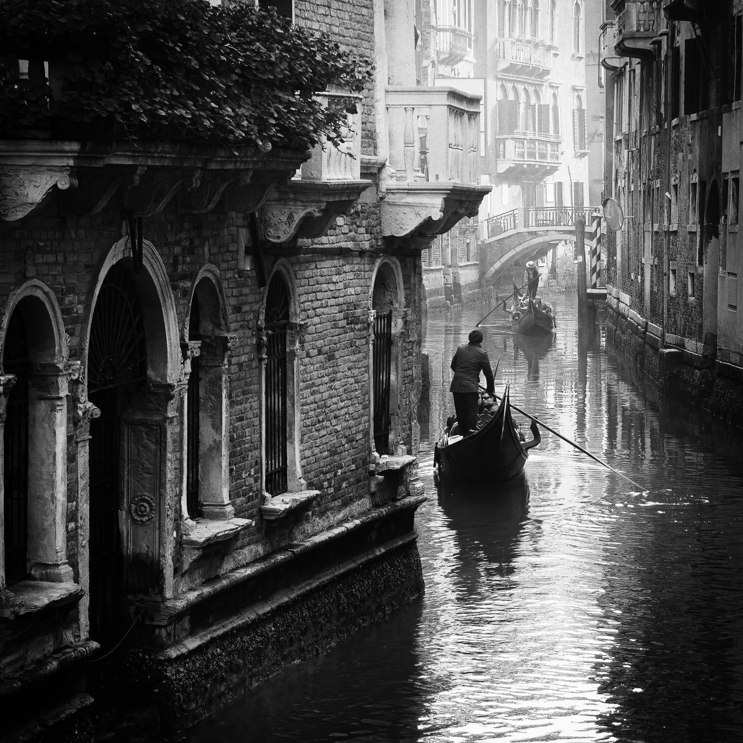 Two Gondolas, Venice, Italy 2015