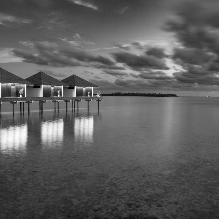 Water Villas. Maldives
